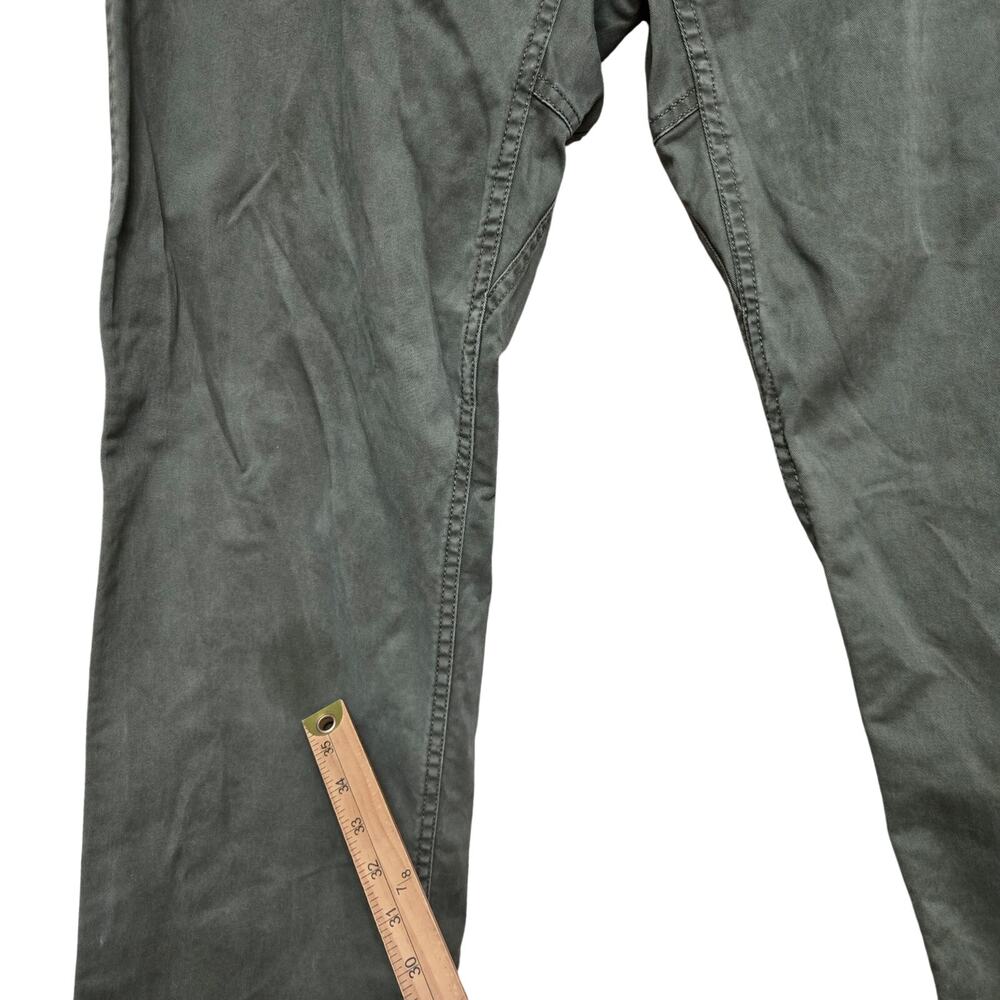 Vintage Gramicci Mens Gorp Climbing USA Made Straight Leg G-Pant Olive Green XL - Picture 4 of 12